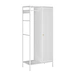 metal wardrobe
